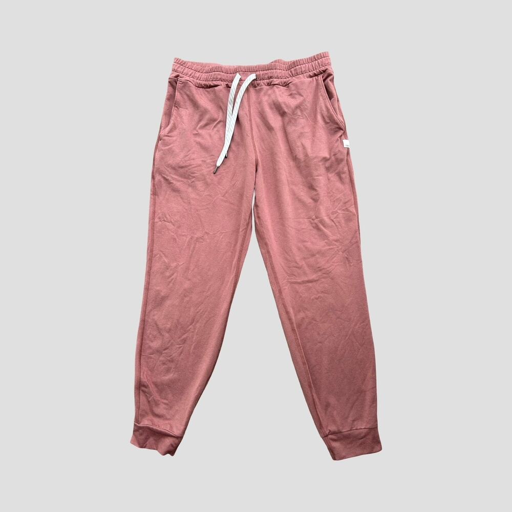 Vuori Performance Jogger Women’s Small Dusty Rose Pink Drawstring Athleisure